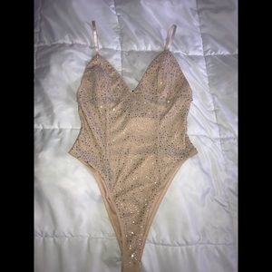 Rhinestone bodysuit